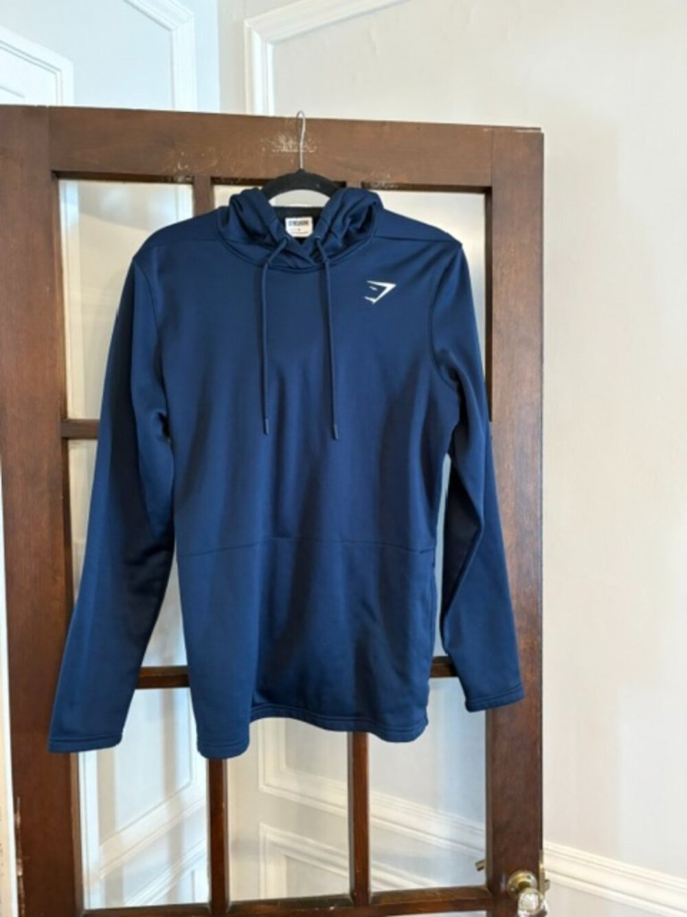 Gymshark Navy Blue Hoodie, Size Small